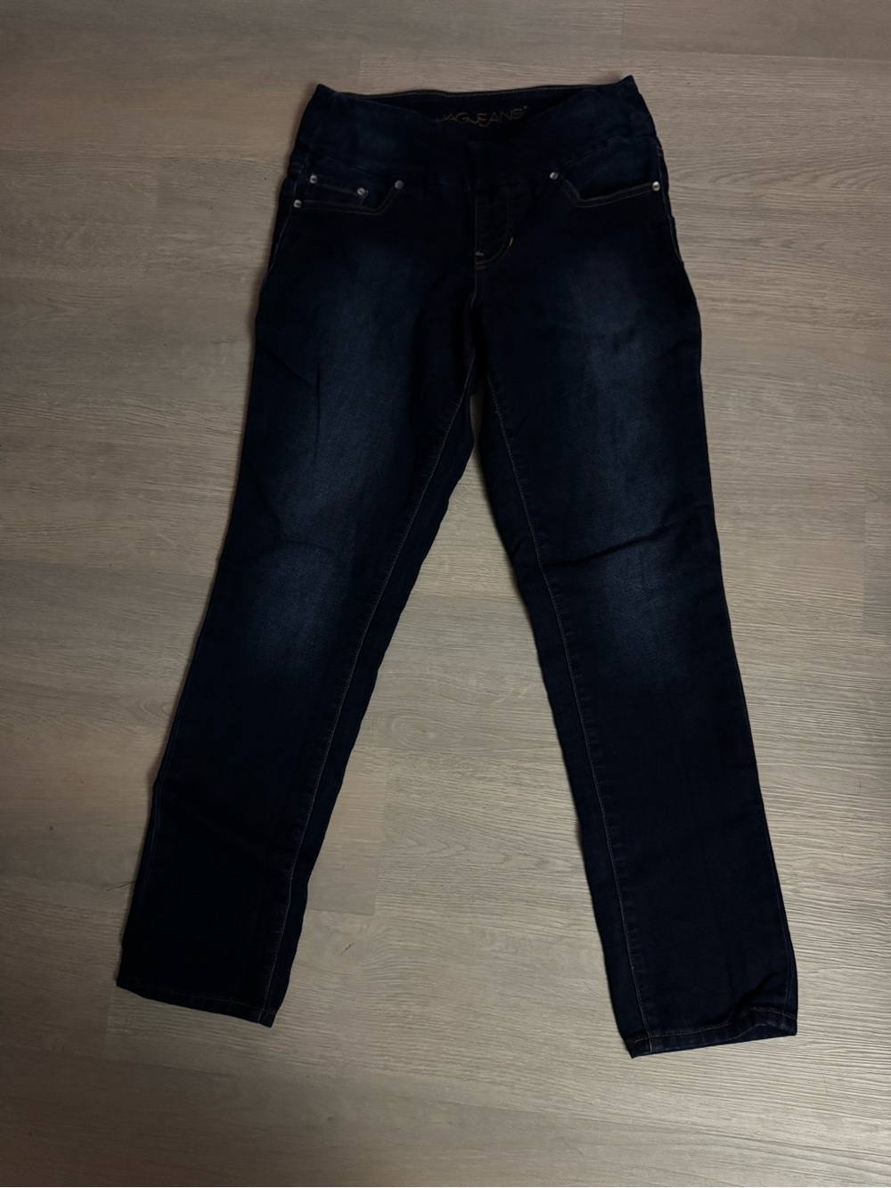 Jag Jeans- Dark Wash Women’s High Rise Jeans, 6 Petite. Gently Used Condition.